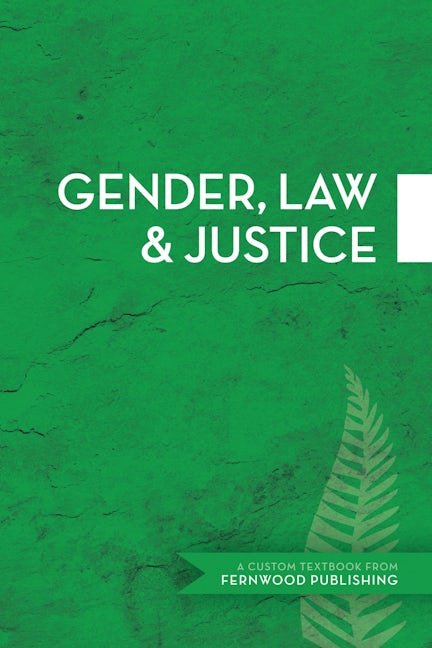 Book cover image for Gender, Law & Justice ISBN: 9781552668917